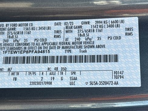 Used 2023 Ford F150 XLT w/ Equipment Group 302A High image 35