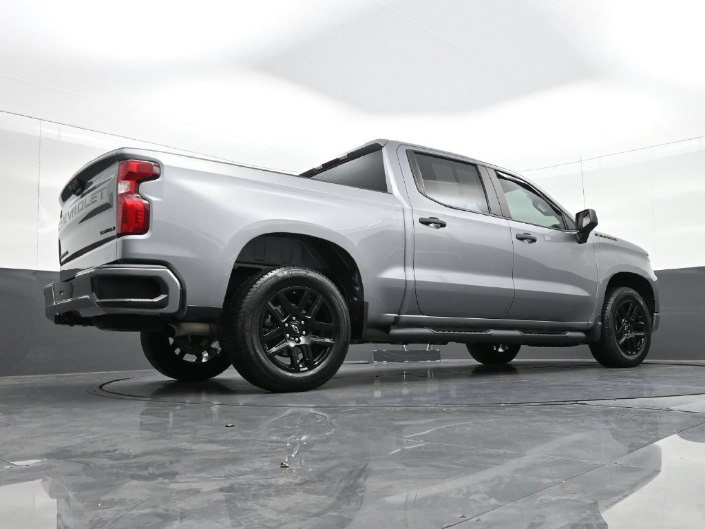 Used 2024 Chevrolet Silverado 1500 Custom w/ Turbomax Blackout Package RWD image 36