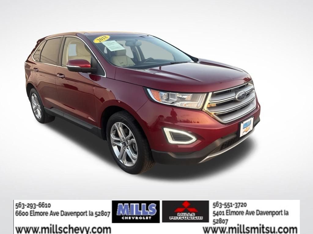 Used 2018 Ford Edge Titanium w/ Technology Package AWD/4WD image 7