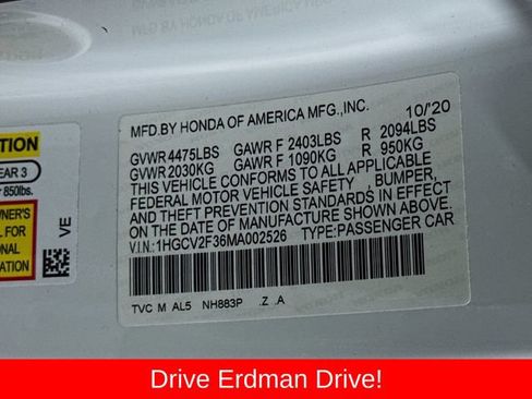 Used 2021 Honda Accord Sport image 32