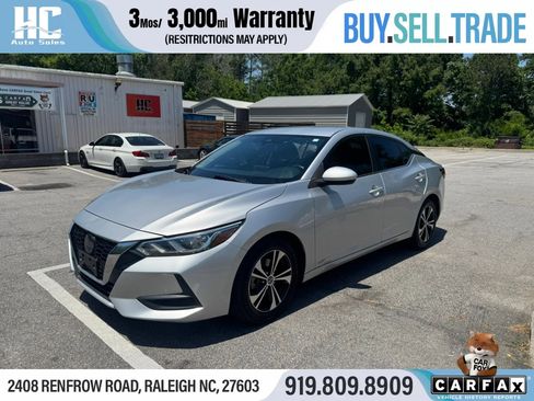 Used 2021 Nissan Sentra SV FWD image 1