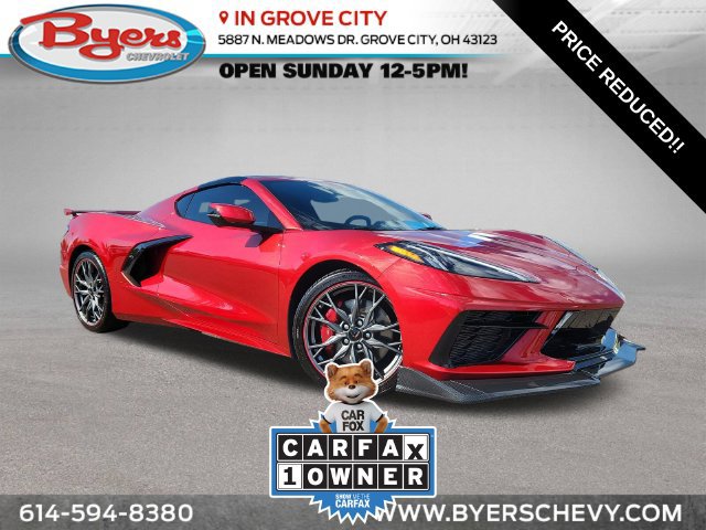 Used 2025 Chevrolet Corvette Stingray Coupe w/ Z51 Performance Package RWD 360° Tour