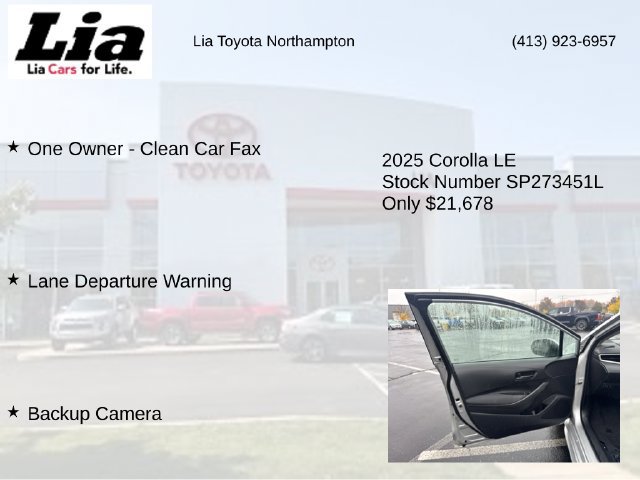 Used 2025 Toyota Corolla LE FWD image 7