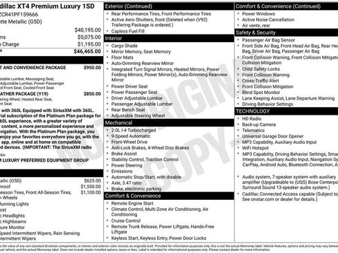 Used 2023 Cadillac XT4 Premium Luxury FWD image 4