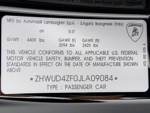 Used 2018 Lamborghini Huracan Performante image 74