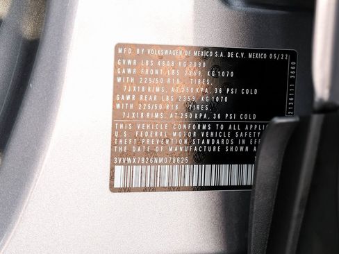 Used 2022 Volkswagen Taos SE image 71