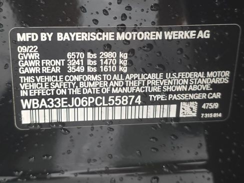 Used 2023 BMW 760i xDrive AWD/4WD image 26