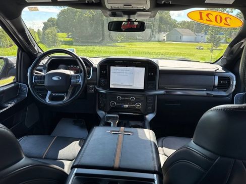 Used 2021 Ford F150 Platinum w/ Trailer Tow Package AWD/4WD image 14