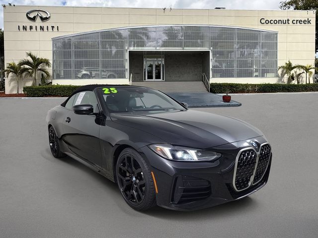 Used 2025 BMW 430i Convertible w/ M Sport Package RWD 360° Tour