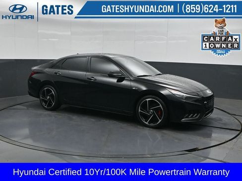 Certified 2023 Hyundai Elantra N Line w/ Preferred Accessory Package FWD image 1