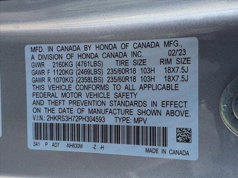 Used 2023 Honda CR-V EX-L image 25