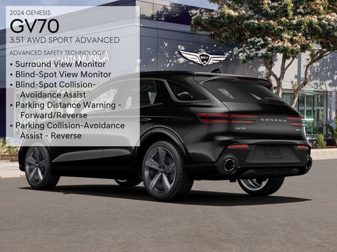 Used 2024 Genesis GV70 3.5T Sport w/ Sport Advanced Package image 7