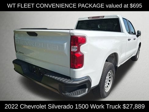 Used 2022 Chevrolet Silverado 1500 W/T w/ WT Fleet Convenience Package image 3