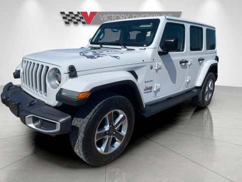 Used 2021 Jeep Wrangler Unlimited Sahara AWD/4WD image 8