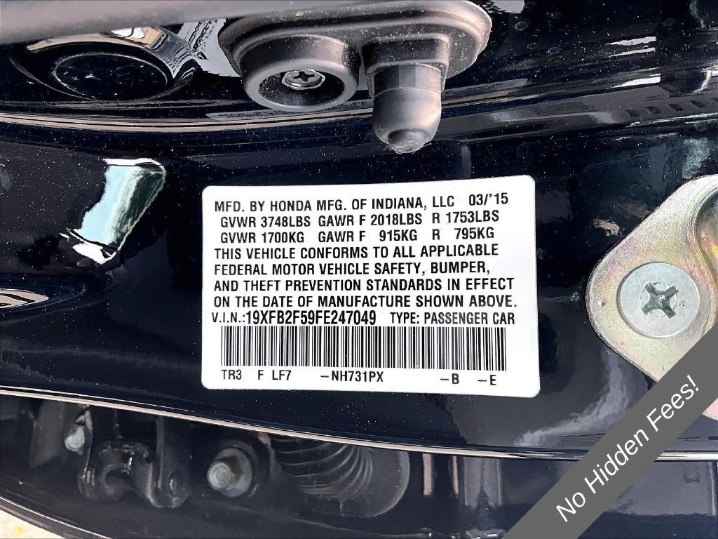 Used 2015 Honda Civic LX image 25