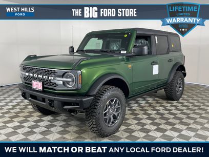 New 2025 Ford Bronco Badlands