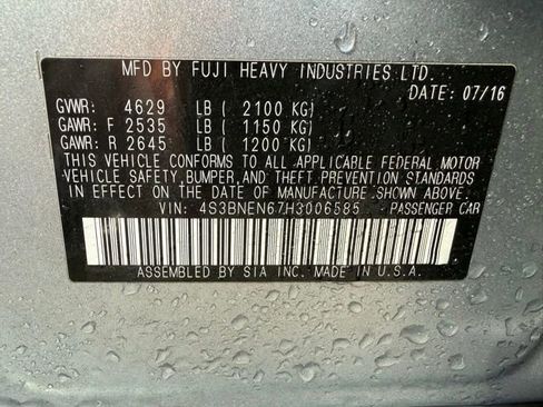 Used 2017 Subaru Legacy 3.6R Limited image 12