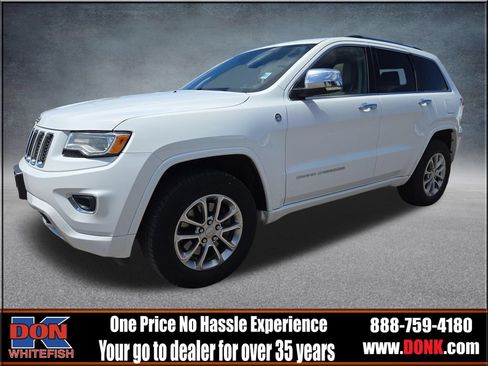 Used 2015 Jeep Grand Cherokee Overland w/ Advanced Technology Group AWD/4WD image 4