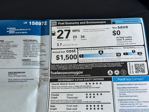 Used 2020 Ford Fusion SE image 33