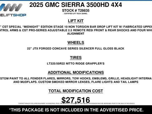 Used 2025 GMC Sierra 3500 AT4 w/ AT4 Premium Plus Package image 2