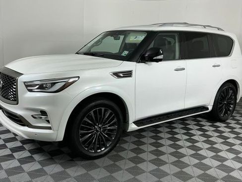 Used 2021 INFINITI QX80 Premium Select w/ Cargo Package RWD image 4