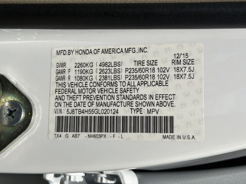 Used 2016 Acura RDX AWD w/ Technology Package image 35