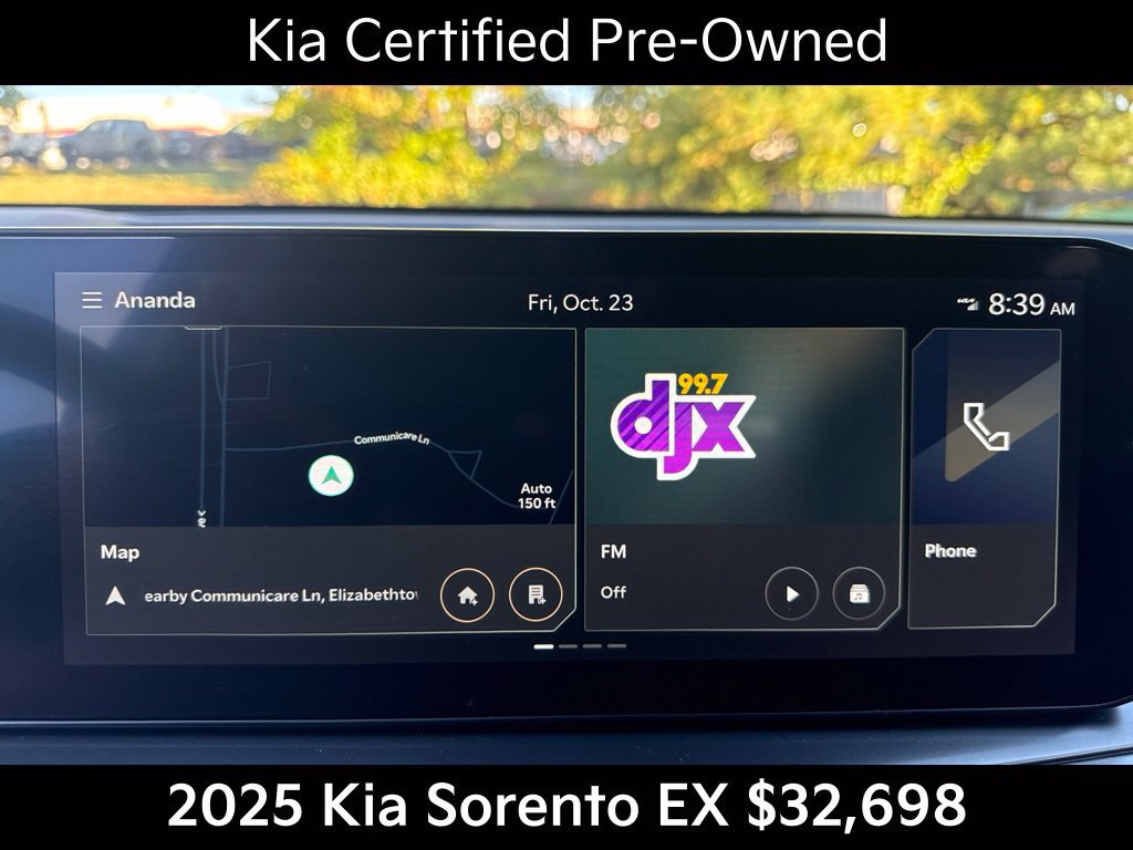 Certified 2025 Kia Sorento EX w/ Panoramic Sunroof Package AWD/4WD image 31