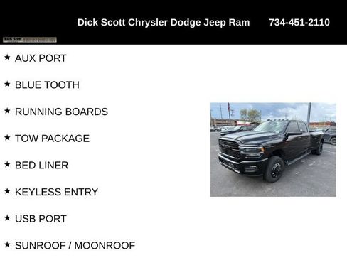 Used 2021 RAM 3500 Big Horn w/ Level B Equipment Group AWD/4WD image 4