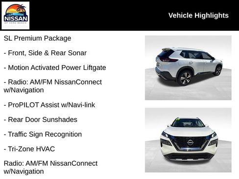 Used 2023 Nissan Rogue SL w/ SL Premium Package FWD image 19