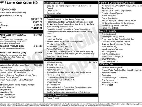 Used 2022 BMW 840i Gran Coupe image 6