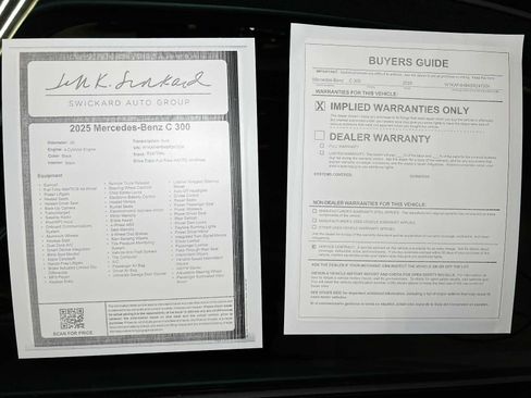 Used 2025 Mercedes-Benz C 300 4MATIC Sedan image 40