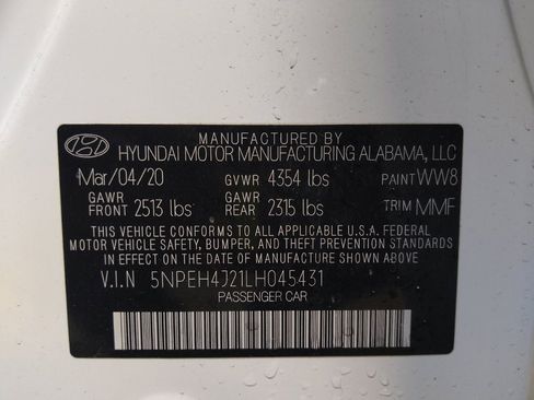 Used 2020 Hyundai Sonata Limited image 33