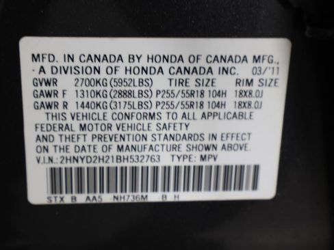 Used 2011 Acura MDX 3.7L image 32