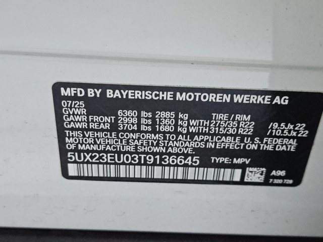 Certified 2026 BMW X5 xDrive40i AWD/4WD image 16