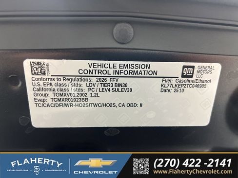 New 2026 Chevrolet Trax ACTIV FWD image 17