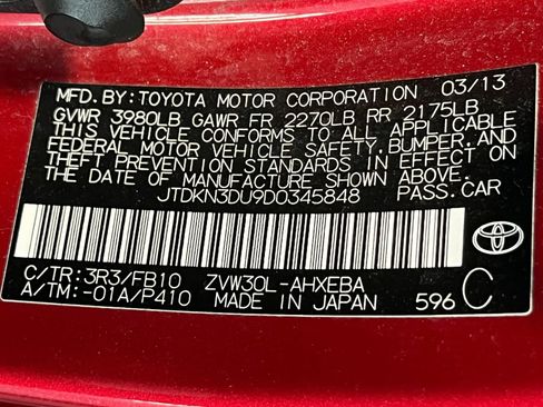 Used 2013 Toyota Prius Two FWD image 18