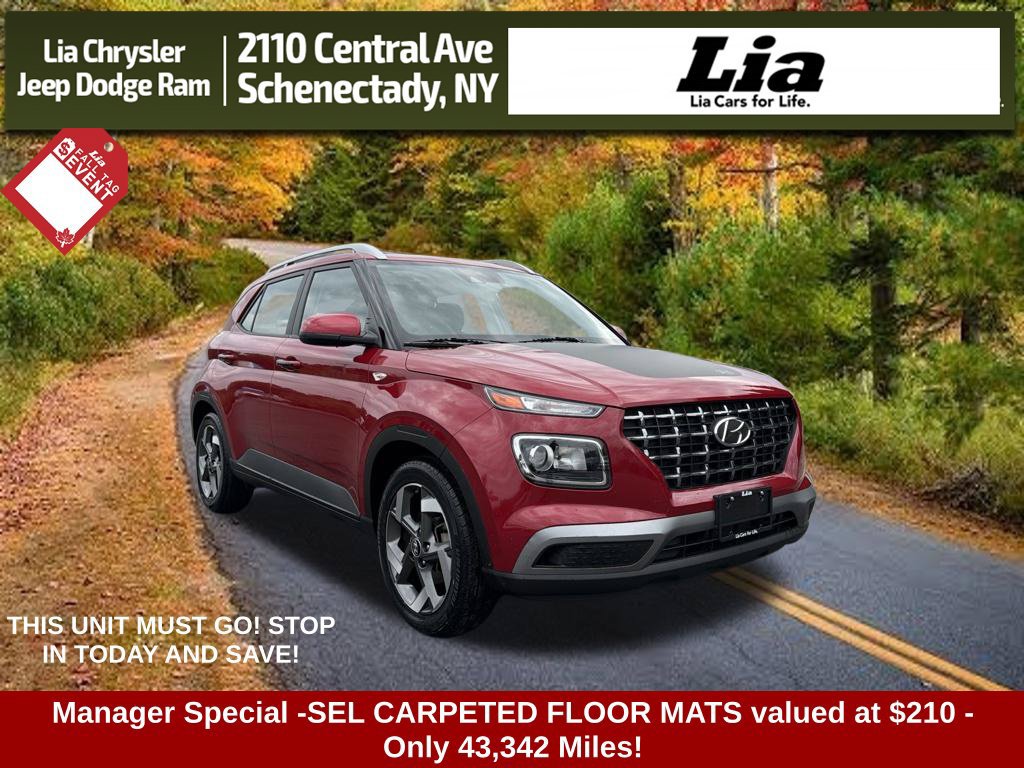 Used 2022 Hyundai Venue SEL w/ Cargo Package FWD image 1