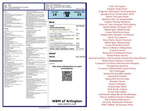 Used 2016 Jeep Grand Cherokee Overland image 2