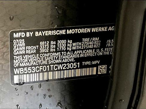 Used 2026 BMW iX xDrive60 w/ M Sport Package image 16