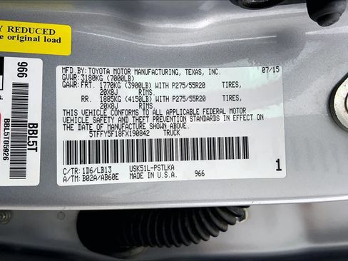 Used 2015 Toyota Tundra Limited image 36