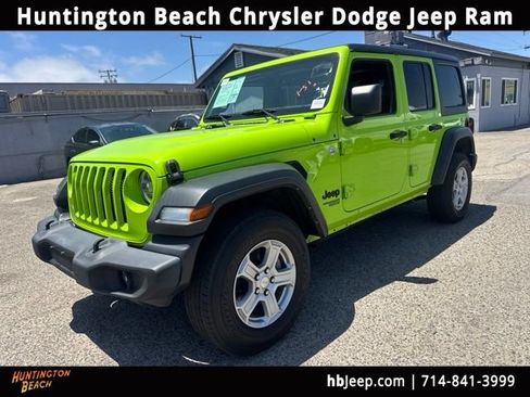 Used 2021 Jeep Wrangler Unlimited Sport AWD/4WD image 1