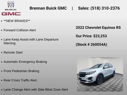 Certified 2022 Chevrolet Equinox RS AWD/4WD image 6