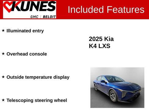 Used 2025 Kia K4 LXS image 3
