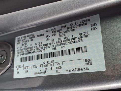 Used 2024 Ford Escape ST-Line w/ Tech Pack #1 image 23