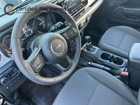 Certified 2025 Jeep Wrangler Unlimited Sport S 4xe AWD/4WD image 11