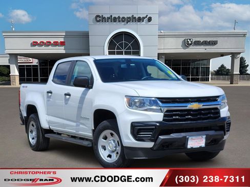 Used 2021 Chevrolet Colorado W/T w/ WT Convenience Package AWD/4WD image 1
