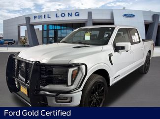 Certified 2025 Ford F150 Platinum w/ Equipment Group 702A High AWD/4WD 360° Tour