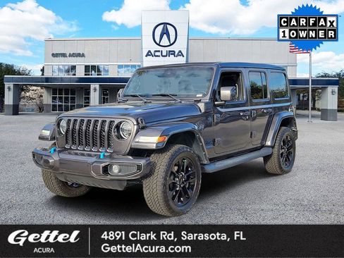 Used 2021 Jeep Wrangler Unlimited Sahara image 1