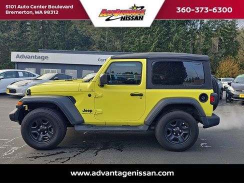 Used 2023 Jeep Wrangler Sport image 2