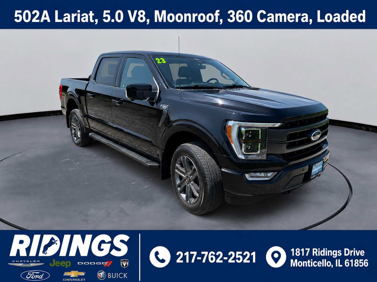 Used 2023 Ford F150 Lariat w/ Equipment Group 502A High AWD/4WD image 1